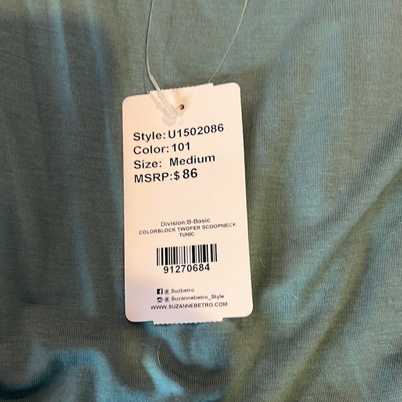 NWT Simple by Suzanne betro long sleeve tshirt - Picture 4 of 4